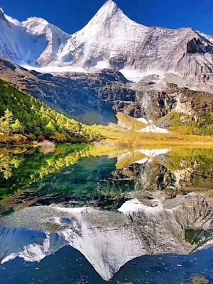 在路上-旅行-稻城自驾-风景-自然 图片素材
