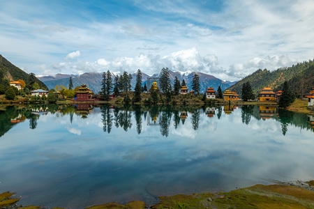 建筑-山-水-风光-风景 图片素材