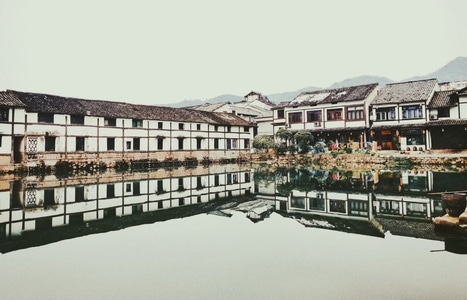 风景-古村落-古村落-建筑-房屋 图片素材