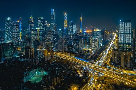 城市-夜景-城市-城市风光-建筑 图片素材