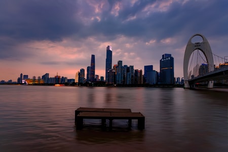 风光-珠江-城市风光-金融圈-城市 图片素材