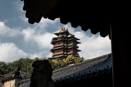 风光-城市-古建筑-阅江楼-南京 图片素材