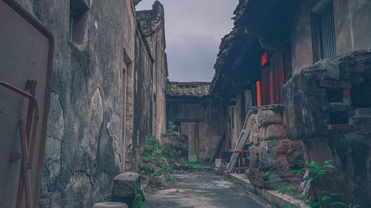 老建筑-古厝-乡下-农村-旧的 图片素材
