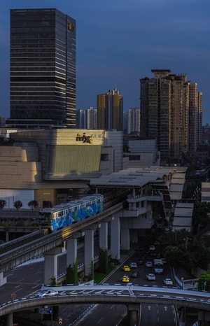 城市-交通-万象城-重庆-城市 图片素材