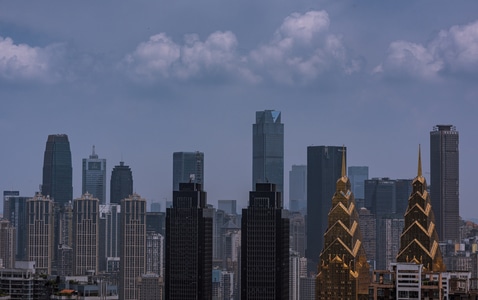 风光-重庆-城市-天际线-建筑 图片素材