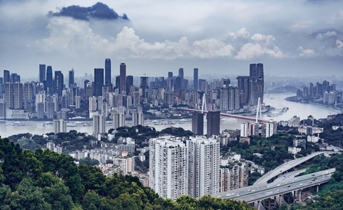 风光-重庆-城市-天际线-城市风光 图片素材