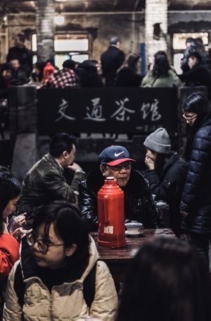 火车-我的2019-城市-重庆-茶馆 图片素材