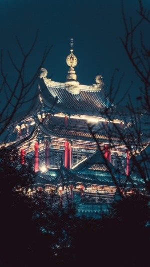 风光-建筑-城市-夜景-看你的城市 图片素材