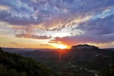晋城市-华为手机摄影-晚霞-我要上封面-光影 图片素材
