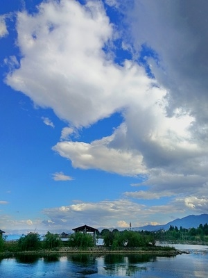 大理白族自治州-摄影-风景-云-天空 图片素材