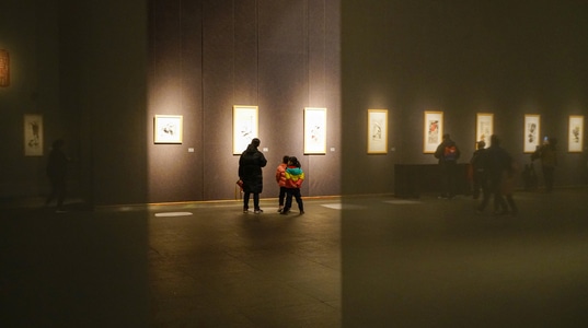 山东省美术馆-齐白石-山东省美术馆-美术馆-艺术展 图片素材
