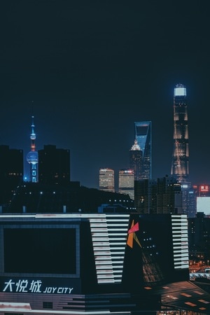 我要上封面-上海-魔都-城市-风光 图片素材