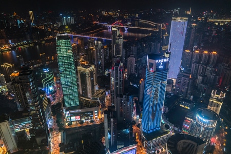 建筑-重庆印象-夜景-夜景-城市 图片素材