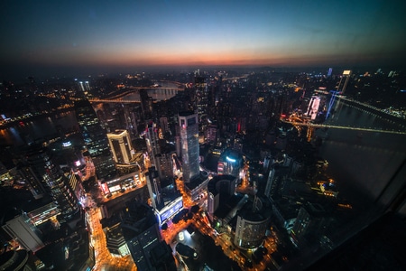 建筑-重庆印象-夜景-城市-城市风光 图片素材