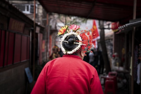 街拍-纪实-民俗-蟳埔女-女人 图片素材