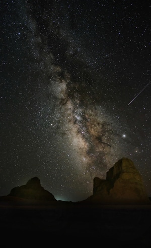 银河-星空-俄博梁-风光-天空 图片素材