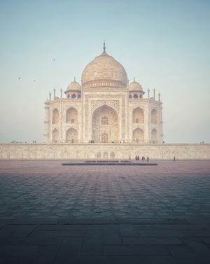 旅行-建筑-风光-印度-泰姬陵 图片素材