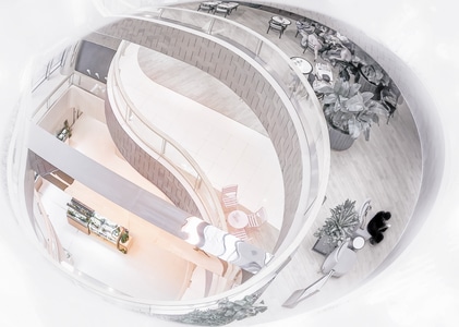 建筑小品-几何学-创意-城市建筑风景-城市色彩 图片素材