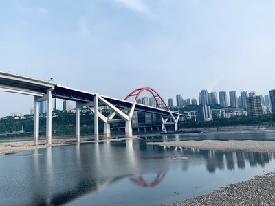 桥-重庆市-风光-城市-城市风光 图片素材