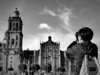 墨西哥城-随拍-黑白-纪实-人文 图片素材
