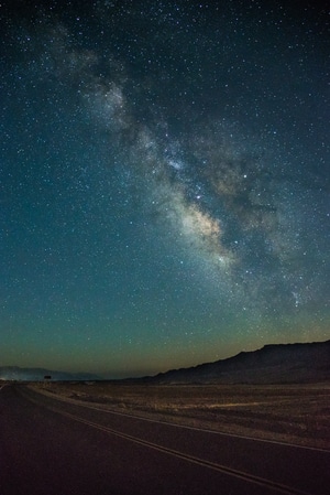 国家公园-暗夜-银河-星野-尼康 图片素材