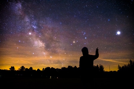 星空-星野-国家公园-夜景-星空 图片素材