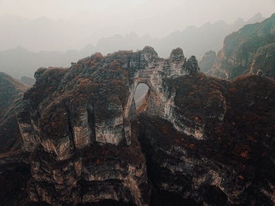 蚕姑坨-河北易县-太行山-山峰-风景 图片素材