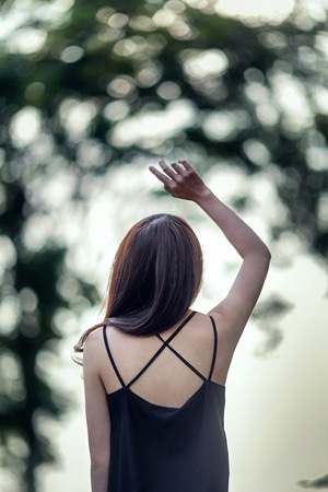 靓妹-风光-写真-佳能-我要上开屏 图片素材