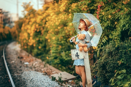 佳能-风光-写真-靓妹-我要上开屏 图片素材
