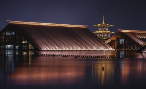 旅行-建筑-仿古建筑-房屋-房顶 图片素材