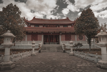 建筑-佛寺-寺庙-宫殿-房屋 图片素材
