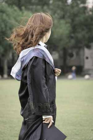 复旦大学-毕业照-青春-上海-橄榄球 图片素材