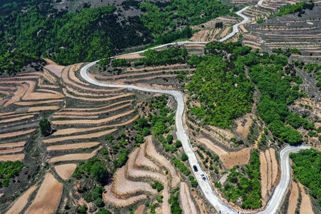 日照市-五莲梯田-五莲梯田-风光-风景 图片素材