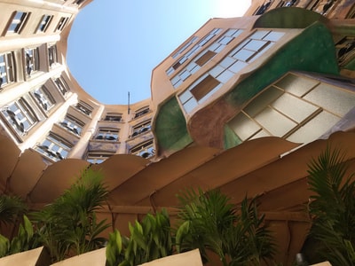 巴塞罗那-西班牙-巴特罗之家-casa-batllo 图片素材