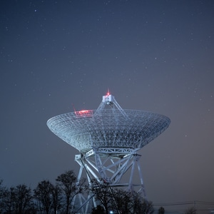 天文台-星空-银河-夜空-天文台 图片素材