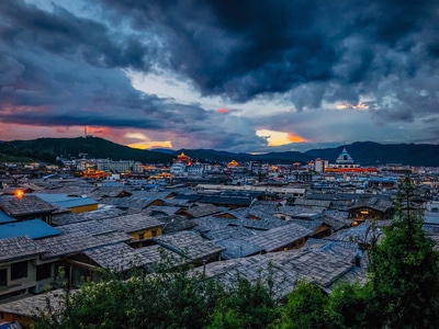 香格里拉-风光-旅行-秋色-摄影师胡文凯 图片素材