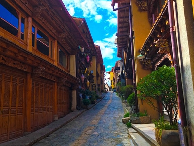 香格里拉-风光-旅行-秋色-摄影师胡文凯 图片素材