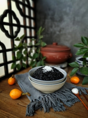 我要上封面-静物-乌米饭-美味-白糖 图片素材