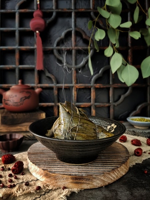 我要上封面-静物-粽子-美食-美味 图片素材