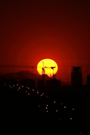 捕光者-舞光拾色-霞光-夕阳-晚霞 图片素材