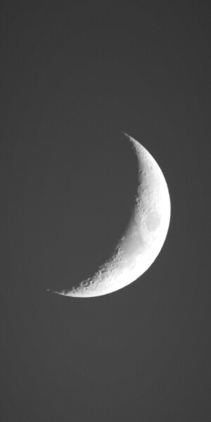 探月-月球-残月-缺月-月牙 图片素材