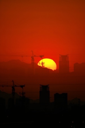 捕光者-舞光拾色-霞光-夕阳-晚霞 图片素材