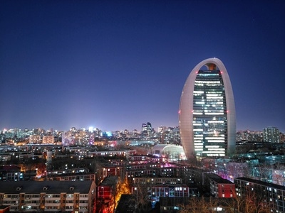 天丽跨年-我的2019-城市画册-夜景-舞光拾色 图片素材