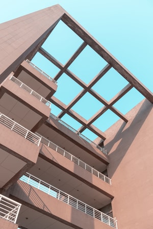 建筑-色调-西安-西电-西安电子科技大学 图片素材
