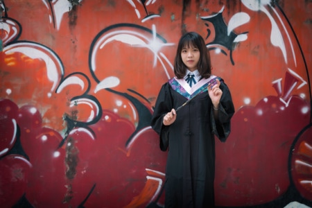 大学-人像-大提琴-美女-女孩 图片素材