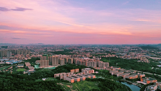 广州-花都-祖国70周年-国庆-风光 图片素材