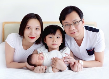 婴儿拍摄-百天宝宝-儿童摄影-儿童-合影 图片素材