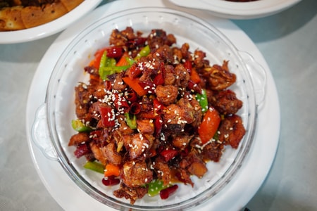 美食-旅行-辣子鸡-美食-食物 图片素材