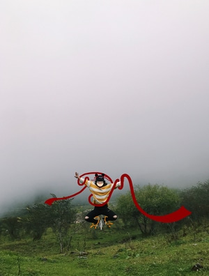 人像-旅行-涂鸦-画身边人-绘画 图片素材
