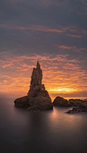 慢门-后期-海景-大连-海景 图片素材